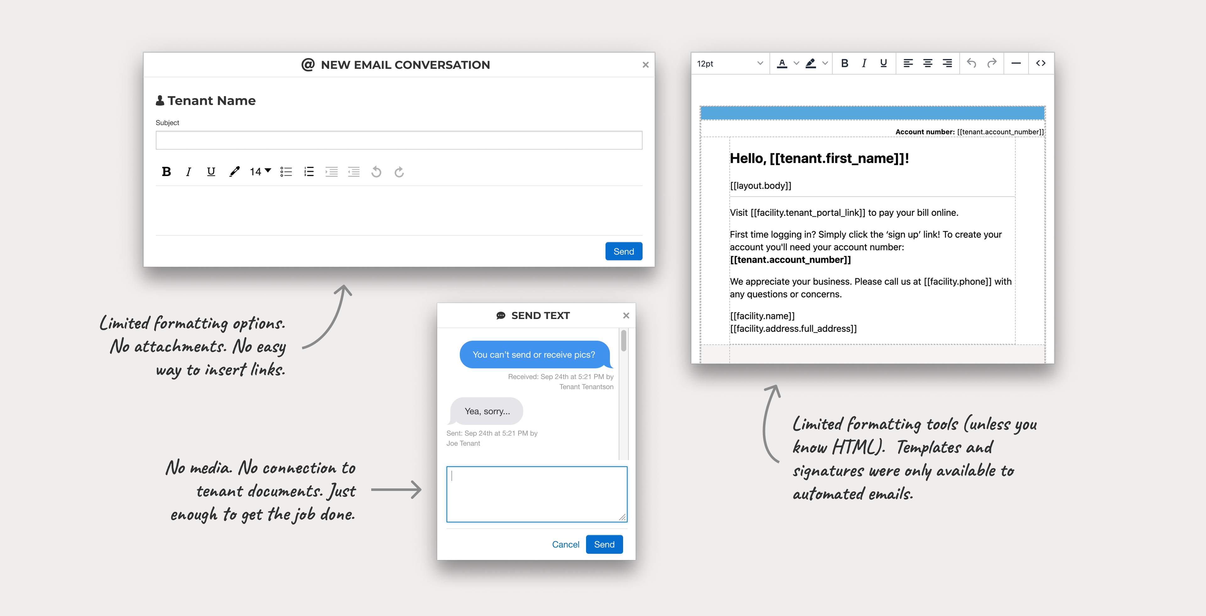 storEDGE communication pain points